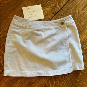 Vintage Gap Mini Wrap Skirt